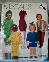 Sewing Pattern 3186 for Children&#39;s Clothing Size 3 Toddler Stretch Fabric Only - £5.57 GBP