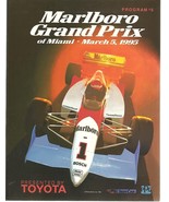 Marlboro Grand Prix of Miami March 5th, 1995 Kevin Courtney IndyCar Prog... - $93.50