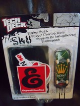 1 TECH DECK 96mm FINGERBOARD / STICKER PACK - EXPEDITION ONE BOARD NEW - $16.06