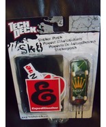 1 TECH DECK 96mm FINGERBOARD / STICKER PACK - EXPEDITION ONE BOARD NEW - $378.70 MXN