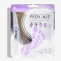All-In-One Disposable Pedi kit with Lavender Socks