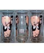 Pepsi Collector Series Glass 1973 Porky Pig Federal LOS BL 16oz - $10.00