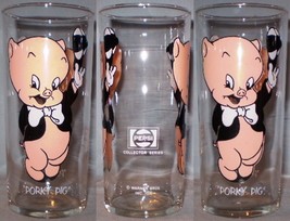 Pepsi Collector Series Glass 1973 Porky Pig Federal LOS WL 16oz - £7.87 GBP