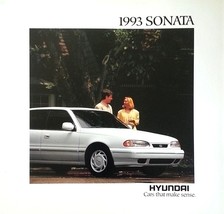 1993 Hyundai SONATA sales brochure catalog US 93 GLS - £4.68 GBP
