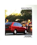 1993 Hyundai EXCEL sales brochure catalog US 93 GL GS - €6,07 EUR