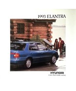 1993 Hyundai ELANTRA sales brochure catalog US 93 GLS - £4.72 GBP