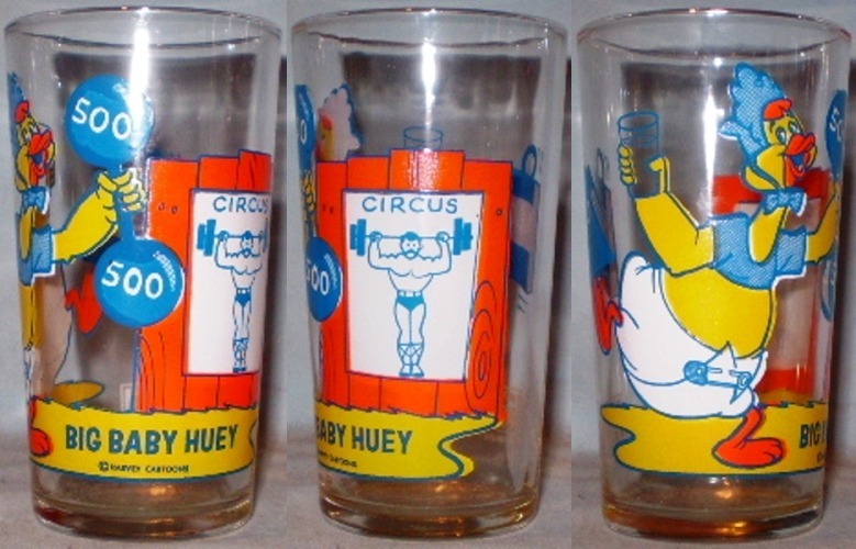 Primary image for Pepsi Collector Series Glass Big Baby Huey Harvey Cartoons 12oz