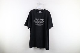 Vtg 90s Mens XL Faded I Don&#39;t Suffer From Insanity I Enjoy Every Minute T-Shirt - £38.72 GBP