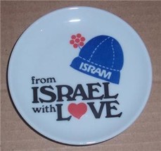 NAAMAN MINIATURE PORCELAIN FROM ISRAEL WITH LOVE PLATE  - $25.47