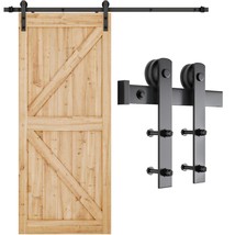 SMARTSTANDARD 6.6FT Barn Door Hardware kit Barn Door Track Sliding Door ... - $54.65