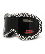 Ski Snowboard Goggles Anti Fog Shatter Proof Lens Digital Pixel Print - £15.14 GBP