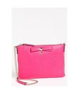 Kate Spade Crossbody Bag Hancock Park Angelica Leather Warm Vellum NWT M... - $103.95