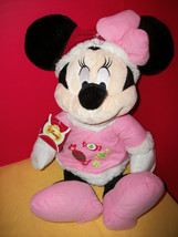 Disney Plush Toy DanDee Minnie Mouse Character Santa Dan Dee Merry Christmas Fun - £14.85 GBP