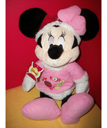 Disney Plush Toy DanDee Minnie Mouse Character Santa Dan Dee Merry Chris... - €16,13 EUR