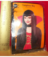 Vampiress Wig Girl Vampire Long Hairdo Costume Accessory Prop Fashion Ho... - $106.16 MXN
