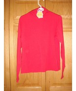 Fresh Produce Top L Simply Red Active Turtleneck NWT - £13.21 GBP