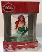 Hallmark Disney Little Mermaid ARIEL Ornament W/Glitter Tail Stocking St... - £9.56 GBP