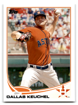 2013 Topps #522 Dallas Keuchel NM-MT Astros ID:72251 - £1.34 GBP