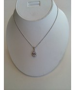 1928 Jewelry Co Silver Tone Chain with Pear Shape Crystals [Jewelry] - €15,29 EUR