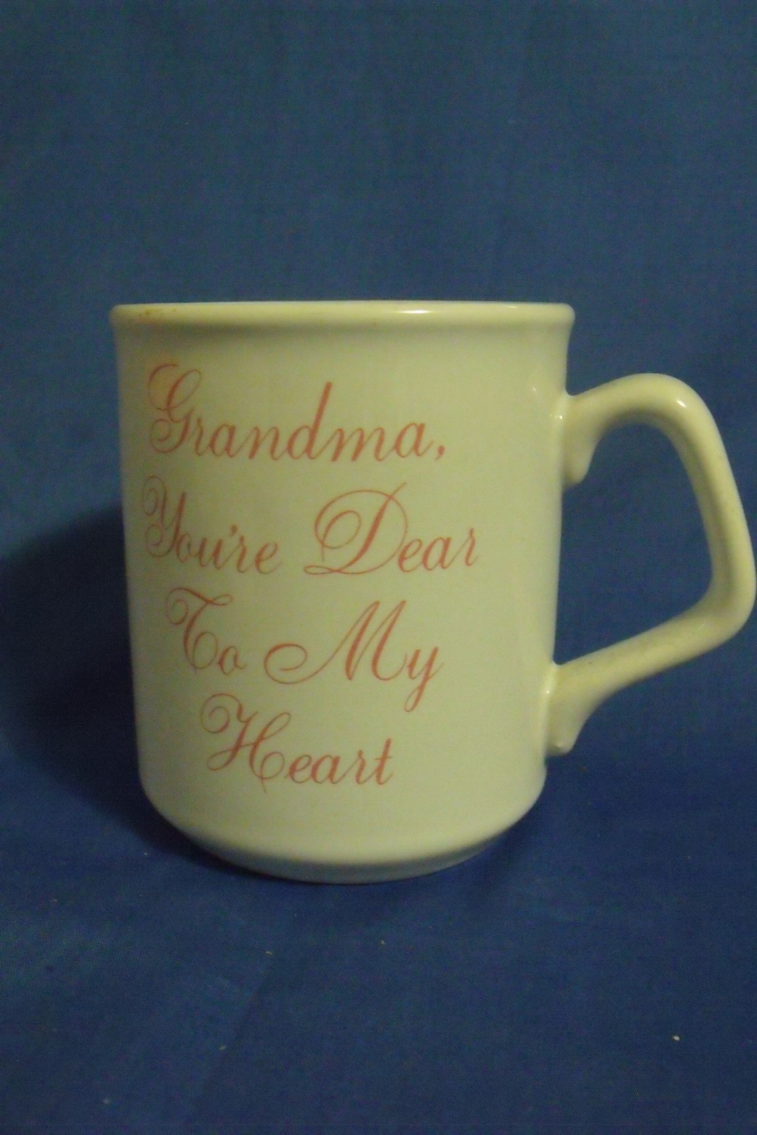 White New Grandma You re Dear to My Heart Coffee Mug  - £4.67 GBP
