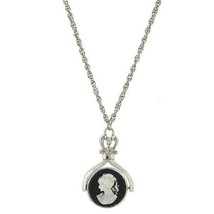 30 inch Cameo Pendant Necklace [Jewelry] - £27.26 GBP