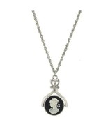 30 inch Cameo Pendant Necklace [Jewelry] - £27.45 GBP