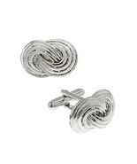 1928 Company Men&#39;s Knotted Cuff Links O/S Silver Tone [Jewelry] - $36.67 CAD