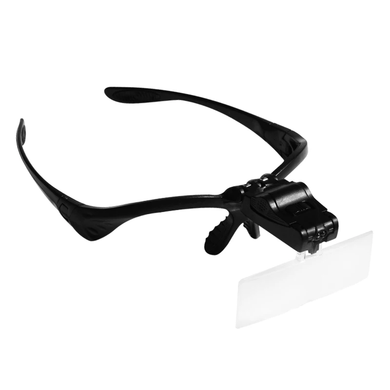 Band replaceable lens magnifying glass with led light lamp magnifying glasses for false thumb200