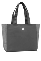 Coach Tote Bag Grey  Shimmering Side Panels Shopping Travel Purse Handbag NWT - $29.25