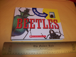 Scholastic Science Education Book Beetles The Real Thing Insect Hardcove... - $8.54