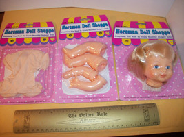 Craft Gift Horsman Baby Doll Kit 12" Blonde Ponytail Part Set Sew Toy Activity - $18.99