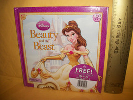 Disney Princesses Picture Book Set Princess Beauty and the Beast Story Stencil - £4.57 GBP