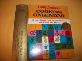 Home Gift Cook Book Recipe Betty Crocker Cooking Calendar Menu Meal Plan Guide - £12.67 GBP