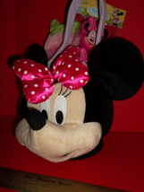 Disney Easter Basket Kit Plush Minnie Mouse Character Tote Grass Treat Container - £18.95 GBP