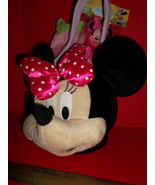 Disney Easter Basket Kit Plush Minnie Mouse Character Tote Grass Treat C... - €20,17 EUR