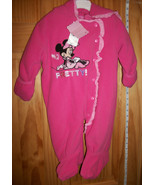Disney Baby Clothes 12M Minnie Mouse Pram Girl Pretty Pink Ruffled Winte... - €24,21 EUR