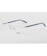 MontBlanc 222 010 Silver Grey Transparent Eyeglasses MB0222 010 58mm - $3,556.48 MXN