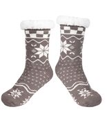 Kiddokids Women&#39;s Fuzzy Slipper Socks with Grippers Warm Cozy Fleece - O... - €2,98 EUR