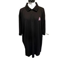 Cutter &amp; Buck CB DryTec Polo Black Shirt Moisture Wicking Detroit Tiger Logo 3XL - $79.64