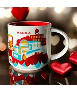 STARBUCKS Manila You Are Here Coffee Mug Cup 14 Oz Collection 2017 EUC - €30,39 EUR