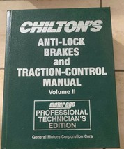 Chiltons 1995 Antilock Brakes &amp; Traction Volume II Professional Edition GM - £27.19 GBP