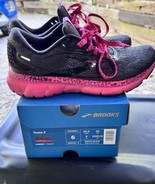 Brooks Trace 2 Women&#39;s Road Running Shoes Size 6 Black And Pink Cushion ... - $149.23 CAD