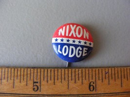 Vintage Nixon Lodge Campaign Button - $276.49 MXN