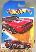 2011 Hot Wheels #6 New Models 6/50 Dodge Challenger Drift Car Red w/Black OH5 Sp - £8.08 GBP