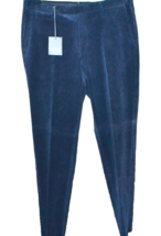 Ermenegildo Zegna Men&#39;s Navy Blue Corduroy Cotton Pants Size US 40 EU 56 - £238.88 GBP
