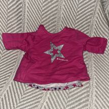 American Girl Doll Sparkle Star Tee Shirt For Doll J6 - $9.27