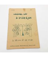 Song Booklet Melchizedek Mass King of Peace 1973 GIA Publications - $236.65 MXN