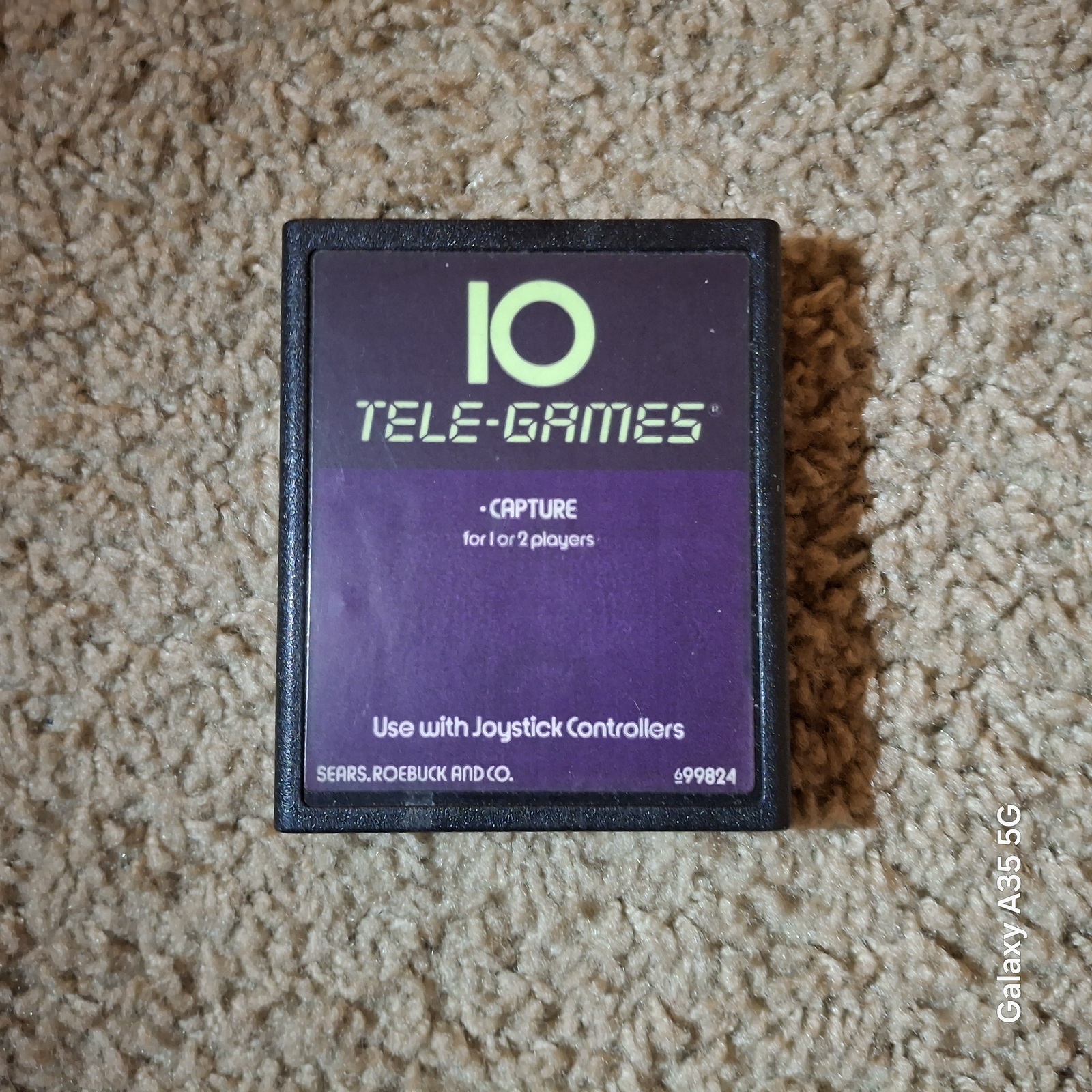 Atari 2600 Capture by Sears Tele-Games cleaned and tested  - $8.00