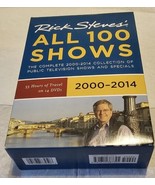 Rick Steves Europe All 100 Shows DVD Box 2000-2014 55 hours on 14 DVD's VG cond.