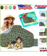 Quick-Inflating Camo Air Tent Playhouse for Kids - Fun &amp; Spacious Design - $95.10 CAD